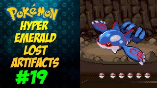 A FÚRIA DE KYOGRE  POKEMON HYPER EMERALD LOST ARTIFACTS 19 [upl. by Sollars]