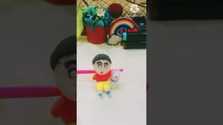 Shin Chan using clay 😁💥 shinchan anime teamshinchan [upl. by Llemert]