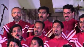 Shanthamam Ee Raavil  CSI East Parade Malayalam Choir Carols 2015 [upl. by Margreta]