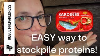 Top 18 Food Storage Protein Options Preppers Should Stockpile NOW [upl. by Eceined328]