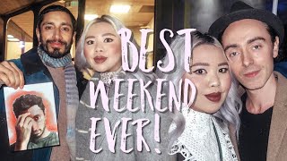 REUNITED WITH MY FAVES DAVID DAWSON amp RIZ AHMED  VLOG  Andini Ria ♡ [upl. by Isidro]