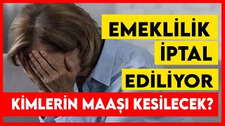 Emeklilik iptal maaşlara son SAKIN BU HATAYI SİZ YAPMAYIN Son dakika emekli haberleri [upl. by Cran]