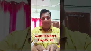 World Teachers Day 2024 motivation [upl. by Ahsile682]