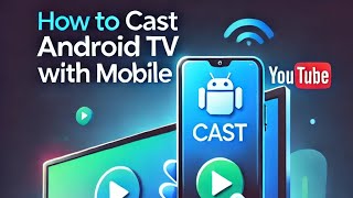 How to Cast Android Tv with the mobile [upl. by Yrol]