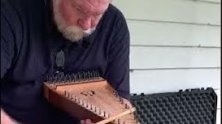 Charles Closz playing the bowed psaltery [upl. by Namra]