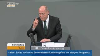 Bundestag Debatte über Arbeitsprogramm der EUKommission 2017 am 20012017 [upl. by Bocaj]