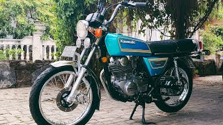 BINTER MERZY KZ200 RESTORATION  before amp after [upl. by Setsero]