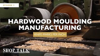 Hardwood Moulding Manufacturing  Knife Marks Per Inch [upl. by Larrisa]