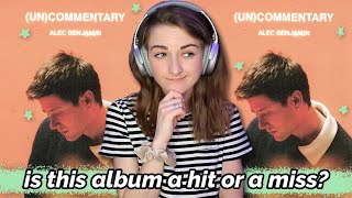 i was so excited for the new ALEC BENJAMIN…  UnCommentary Reaction [upl. by Skyla]