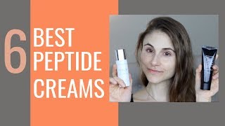 MY TOP 6 PEPTIDE CREAMS DRUGSTORE amp HIGH END DR DRAY [upl. by Aloap]