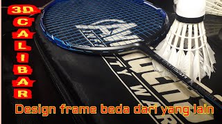 LINING 3D CALIBAR X COMBATSenar Yonex Nanogy 9829Lbsdigital  REVIEW SINGKAT [upl. by Alaik]