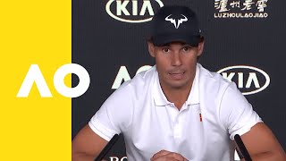 Rafael Nadal press conference SPANISH  Australian Open 2019 [upl. by Yntirb347]