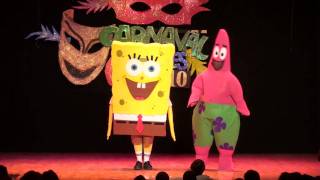 Ardales carnaval 2010 disfraz Bob esponja y Patricio HD [upl. by Duggan]