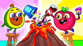 How to make a Volcano Safety  Giant Volcano Science Fair Experiment Comeback🌋🏆 Pit amp Penny Tales [upl. by Dlnaod]