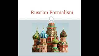 Russian formalism  introduction to literary theory  detail explanation in Hindi [upl. by Ynabla]