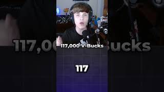 This Is a 100000 Vbuck Mistake fortnite gaming [upl. by Otrepur122]