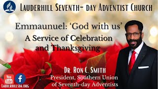 Lauderhill Live Worship Service with Dr Ron Smith December 18 2021 [upl. by Teuton242]