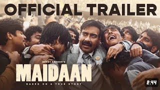 Maidaan Trailer  Ajay Devgn  Amit Sharma  Boney K  AR Rahman  Fresh Lime Films  EID 2024 [upl. by Ahsikit]