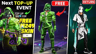 NEXT TOP UP EVENT amp NEW EVENT IN FREE FIRE  NEW TOPUP EVENT  FF NEW EVENT [upl. by Ennaitak]