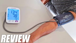 HYLOGY Automatic Blood Pressure Monitor Unboxing and Review [upl. by Ariet]