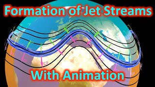 Jet stream formation and Geostrophic winds  UPSC [upl. by Nirok365]