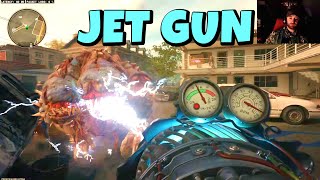 Building The JET GUN BO6 Zombies Liberty Falls Easter Egg Playthrough Part 1 [upl. by Strenta476]