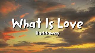 Haddaway  What Is Love lyrics [upl. by Eeryn]