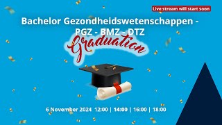 Diploma uitreiking Bachelor Gezondheidswetenschappen  PGZ  BMZ  DTZ  Session 2 [upl. by Kyre144]