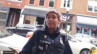 Cops Get Owned By Gun Slinger  ID Refusal  2nd Amendment Audit [upl. by Aggy]