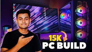 RYZEN 3 3200G PC BUILD 🔥 3200G GAMING PC BUILD UNDER 15000 🔥 BEST PC BUILD 2023 [upl. by Ydissac310]