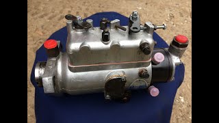 Massey Ferguson 35  MF 35  tractor CAV injection pump renovation [upl. by Caril]