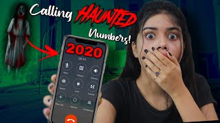 Calling HAUNTED Numbers You Should Never Call at midnight call received  Horror Series [upl. by Llehcar]