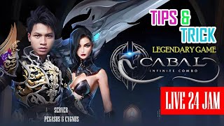 Cabal Infinite Combo SEA  OBT Version GAS Leveling Sampe Warung Madura Tutup Day 2 [upl. by Airottiv]