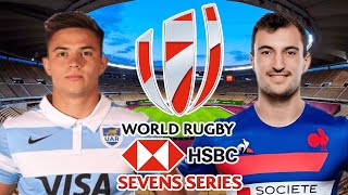 ARGENTINA 7s vs FRANCE 7s SEVILLE 7s QUARTER FINAL Live Commentary [upl. by Dav502]