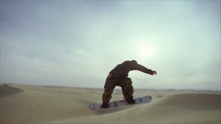 Sandboarding in the Sahara [upl. by Notnirb242]