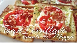 ❥ Toast Persillade Tomate amp Mozza [upl. by Lerim904]