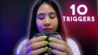 ASMR  10 Relaxing Triggers to Help You Sleep 😴 [upl. by Antonino]