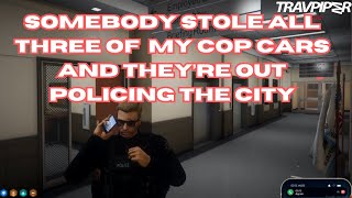 Peters asks help from Aspen to help him find his STOLEN cop cars l NoPixel l GTA RP [upl. by Prince219]