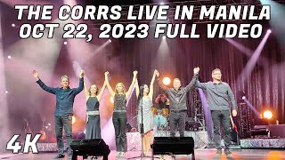 The Corrs LIVE in Manila 2023 Full 4K Video Oct 22 2023 Shot on Huawei P60 Pro  Mate 60 Pro [upl. by Skcirdnek873]