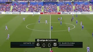 Getafe 00 Barcelona  La Liga 20212022 Season Full MatchPartido Completo HD English Commentary [upl. by Jsandye443]