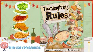 🥧 KIDS BOOK READ ALOUD  THANKSGIVING RULES BOOK READ ALOUD BY LAURIE FRIEDMAN  NOVEMBER BOOKS [upl. by Eerb]