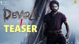 Devara Movie Teaser  Jr NTR Janhvi Kapoor  Saif Ali Khan  Koratala Siva  Anirudh  NTR Devara [upl. by Acus]