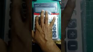 How to turn off CASIO DJ220D Plus Calculator [upl. by Collyer]