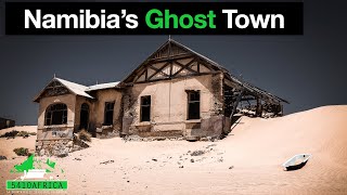 Kolmanskop Ghost town 1 reason to visit Lüderitz [upl. by Sekoorb]