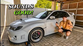 What Does an Aftermarket BPV Sound Like On a WRX With a Stock Intake [upl. by Zitah]