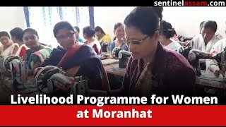 Livelihood Programme for Women at Moranhat [upl. by Nomelc]