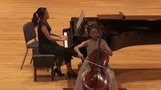 Goltermann Cello Concerto No3 in B Minor Op51 Mov1 Wei Ting Hu [upl. by Urana]