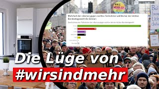 Konstanzer Studie bestätigt Demos gegen rechts stark links und grün dominiert [upl. by Anastasio651]