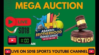 ASANSOL BROTHERHOOD PREMIER LEAGUE PLAYER AUCTION [upl. by Ahtan]