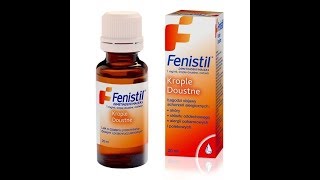 قطرات فنستيل لعلاج الحساسية fenistil [upl. by Airom]